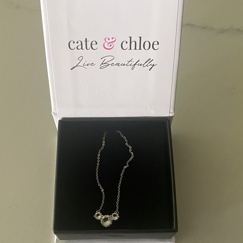 Silver Mickey Mouse Necklace